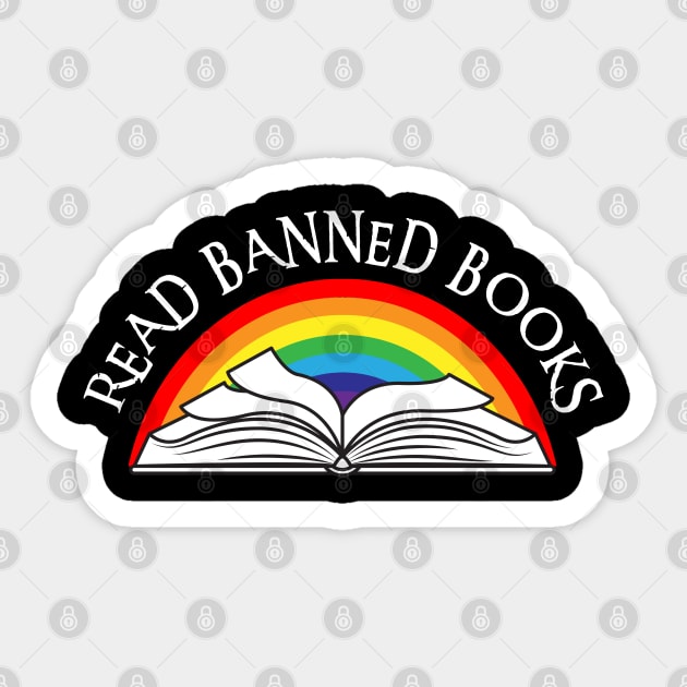 Read Banned Books Sticker by Xtian Dela ✅